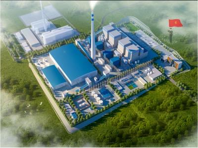 伊金霍洛旗4x100MW背壓機組熱電聯產工程-全亞洲規(guī)模最大的背壓式熱電聯產機組